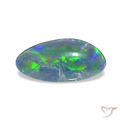3.22ct 彩色 蛋白石三重奏, 花式切割, 不透明