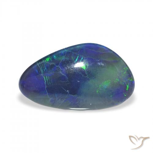 3.33ct 彩色 蛋白石三重奏, 花式切割, 不透明