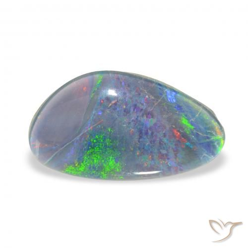 3.21ct 天然 彩色 蛋白石三重奏, 花式切割, 不透明