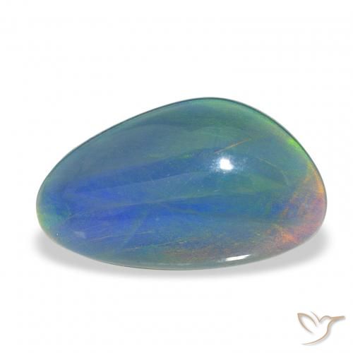 3.88ct 彩色 蛋白石三重奏, 花式切割, 不透明