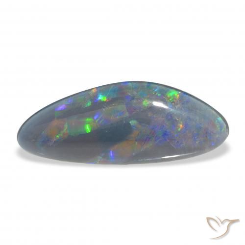 6.71ct 彩色 蛋白石三重奏, 花式切割, 不透明