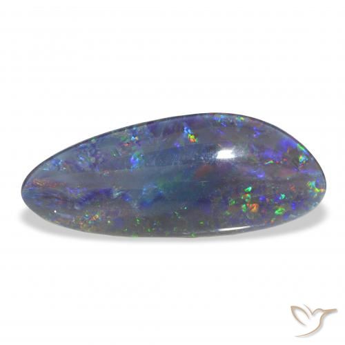 6.48ct 彩色 蛋白石三重奏, 花式切割, 不透明