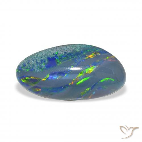 4.21ct 天然 彩色 蛋白石三重奏, 花式切割, 不透明