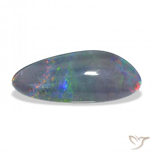 6.61ct 彩色 蛋白石三重奏, 花式切割, 不透明