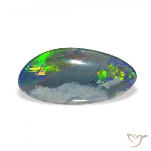 3.22ct 彩色 蛋白石三重奏, 花式切割, 不透明