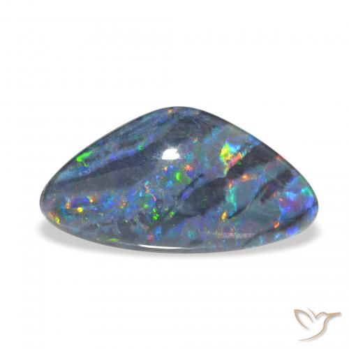 6.75ct 彩色 蛋白石三重奏, 花式切割, 不透明
