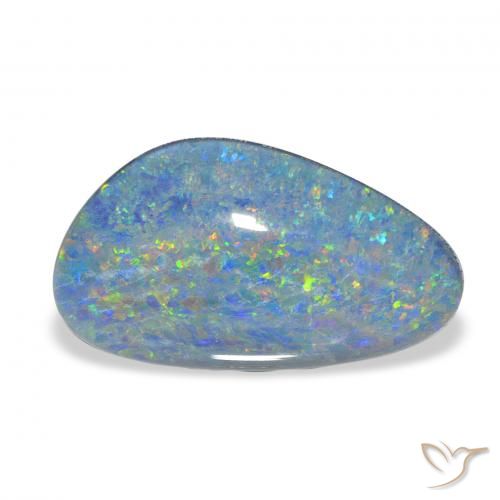 7.88ct 彩色 蛋白石三重奏, 花式切割, 不透明