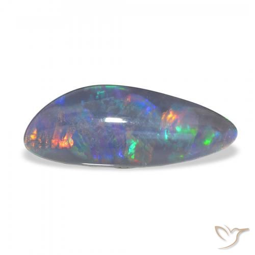 5.33ct 天然 彩色 蛋白石三重奏, 花式切割, 不透明