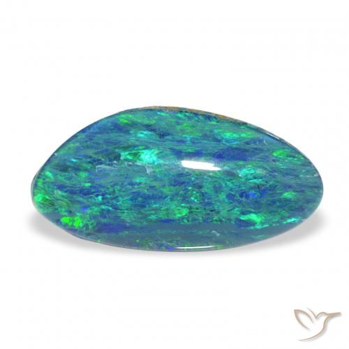 2.49ct 天然 彩色 蛋白石三重奏, 花式切割, 不透明