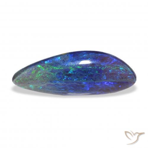 4.41ct 彩色 蛋白石三重奏, 花式切割, 不透明
