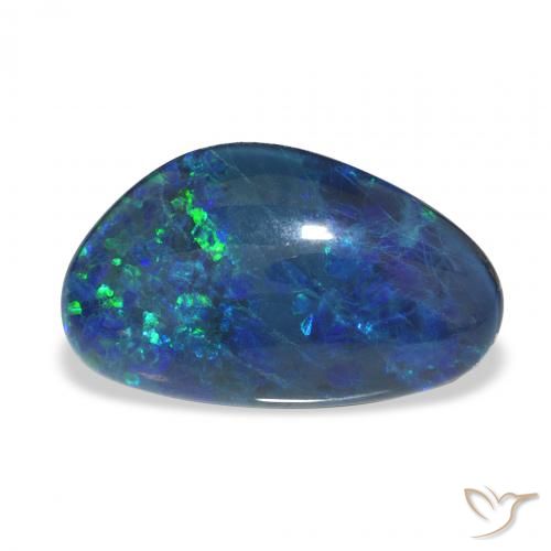 6.14ct 天然 彩色 蛋白石三重奏, 花式切割, 不透明