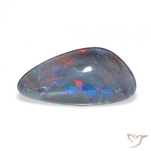 4.15ct 彩色 蛋白石三重奏, 花式切割, 不透明
