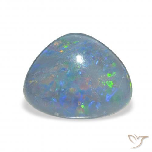 3.87ct 彩色 蛋白石三重奏, 花式切割, 不透明