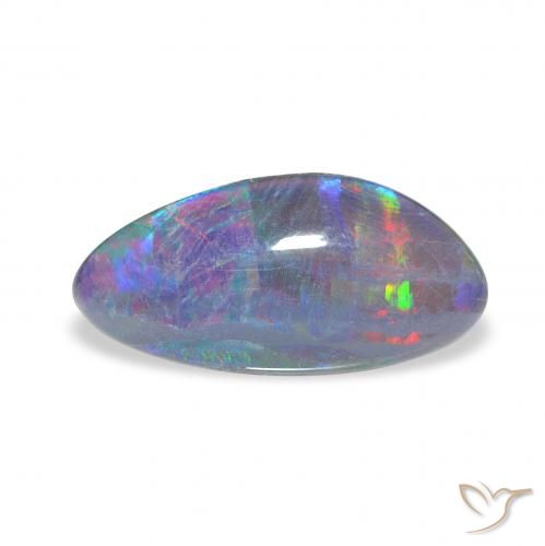 2.36ct 彩色 蛋白石三重奏, 花式切割, 不透明