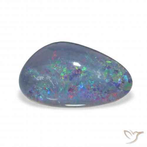3.07ct 彩色 蛋白石三重奏, 花式切割, 不透明
