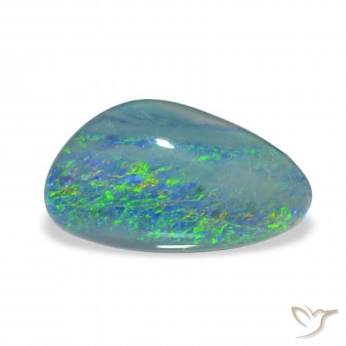 3.06ct 彩色 蛋白石三重奏, 花式切割, 不透明
