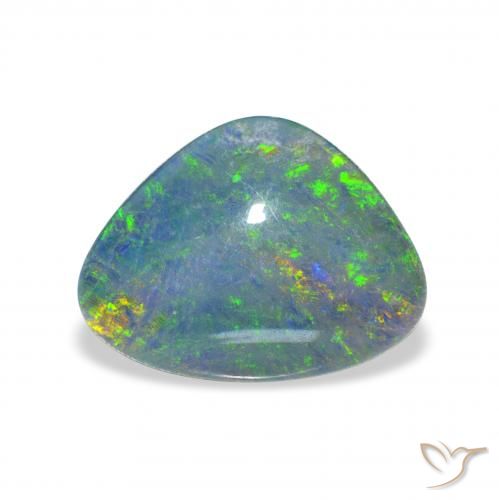 4.24ct 彩色 蛋白石三重奏, 花式切割, 不透明