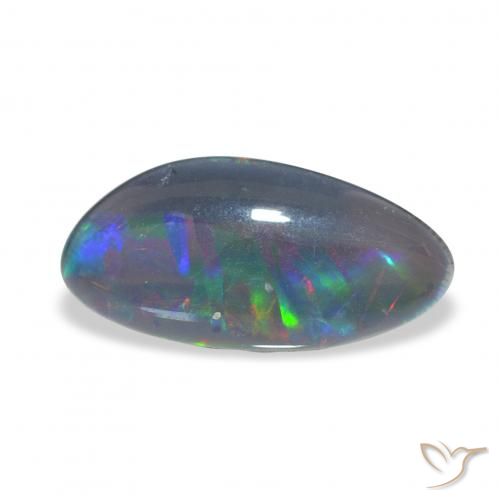 3.10ct 彩色 蛋白石三重奏, 花式切割, 不透明