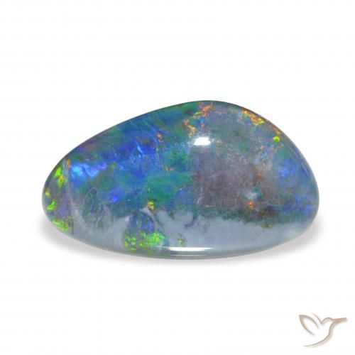 3.28ct 彩色 蛋白石三重奏, 花式切割, 不透明