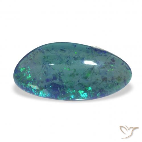 3.16ct 彩色 蛋白石三重奏, 花式切割, 不透明