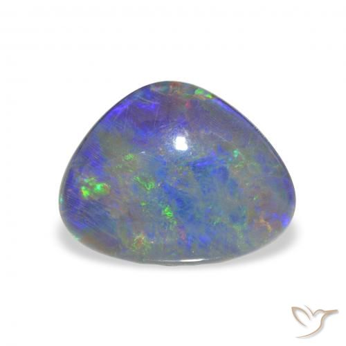 4.02ct 彩色 蛋白石三重奏, 花式切割, 不透明