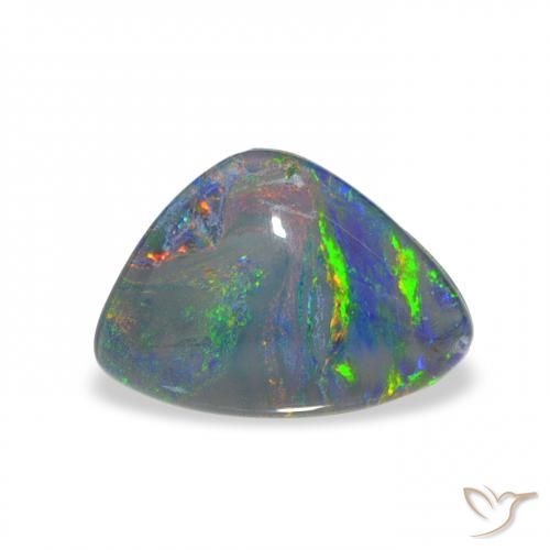 2.49ct 彩色 蛋白石三重奏, 花式切割, 不透明