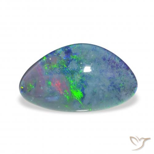 3.85ct 彩色 蛋白石三重奏, 花式切割, 不透明