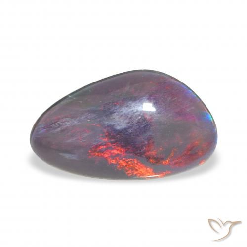 3.21ct 彩色 蛋白石三重奏, 花式切割, 不透明