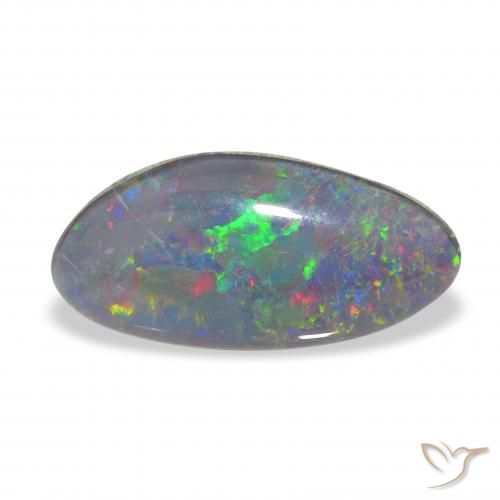 3.28ct 彩色 蛋白石三重奏, 花式切割, 不透明