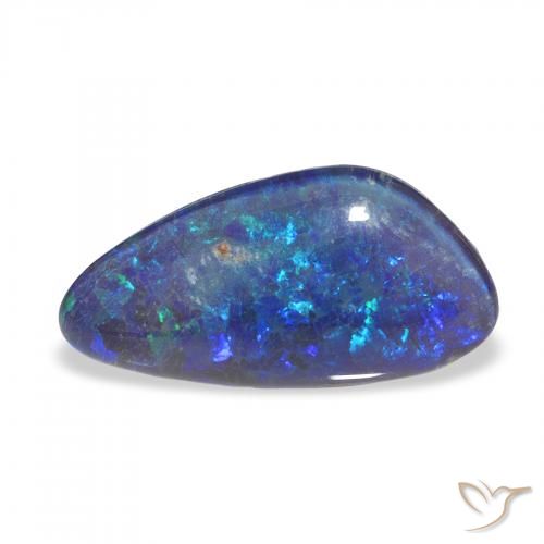 3.90ct 彩色 蛋白石三重奏, 花式切割, 不透明