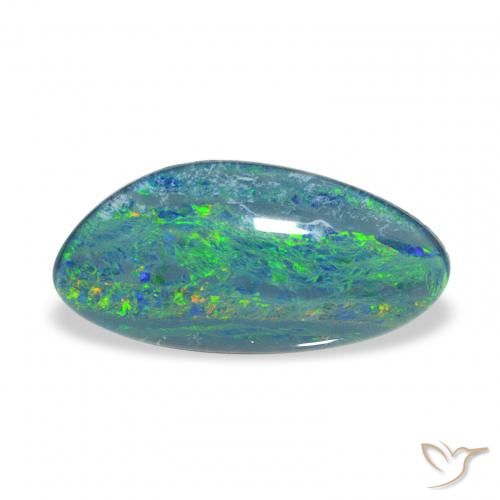 2.48ct 彩色 蛋白石三重奏, 花式切割, 不透明