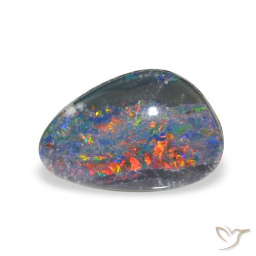 1.73ct 彩色 蛋白石三重奏, 花式切割, 不透明