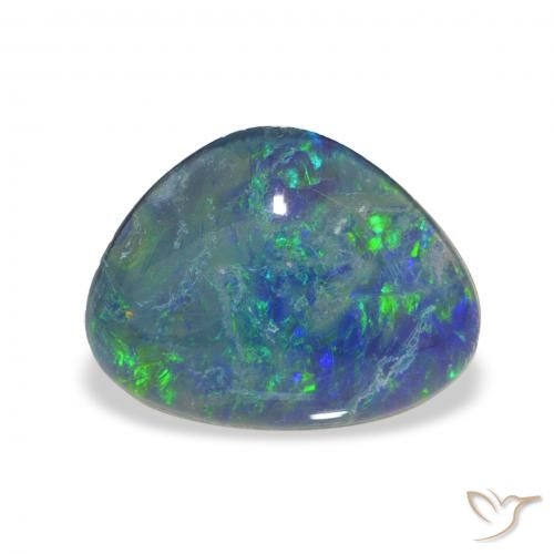 4.05ct 彩色 蛋白石三重奏, 花式切割, 不透明