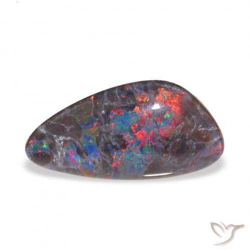 4.04ct 彩色 蛋白石三重奏, 花式切割, 不透明