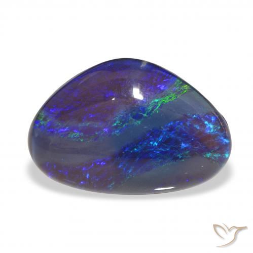 7.24ct 彩色 蛋白石三重奏, 花式切割, 不透明