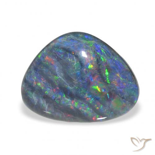 4.27ct 彩色 蛋白石三重奏, 花式切割, 不透明