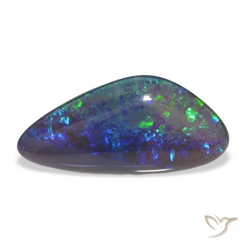 7.68ct 彩色 蛋白石三重奏, 花式切割, 不透明