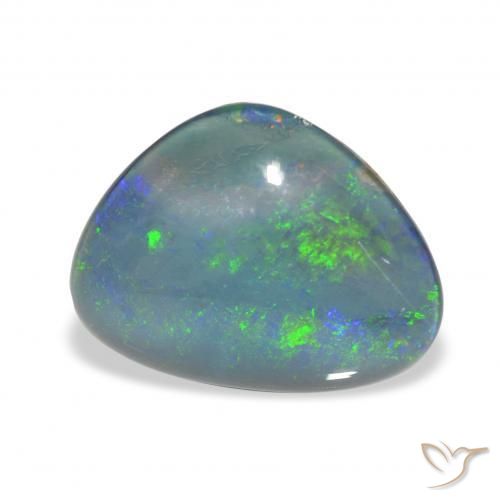 3.99克拉天然蛋白石三重奏，花式切割，不透明