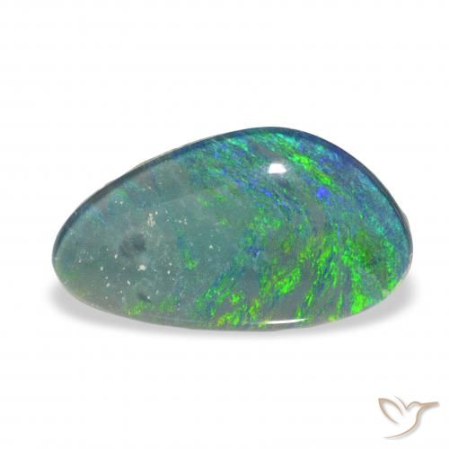 3.35ct 彩色 蛋白石三重奏, 花式切割, 不透明