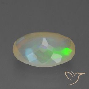 1.61克拉天然蛋白石，椭圆形，透明