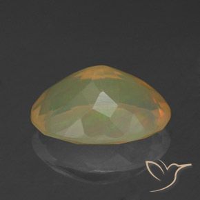 1.74克拉天然蛋白石，椭圆形，透明