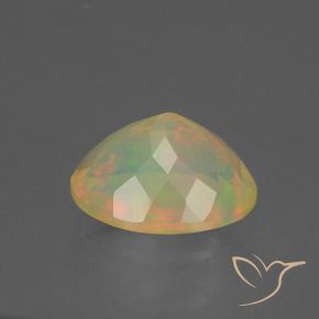 1.44克拉天然蛋白石，椭圆形，半透明