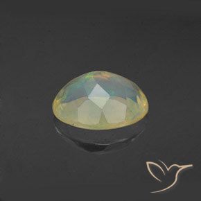 1.56克拉天然蛋白石，椭圆形，透明