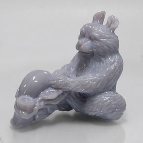 268.35克拉天然多色欧泊，异形，56.5×49.4毫米，不透明