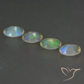 1.47克拉天然蛋白石，椭圆形，透明