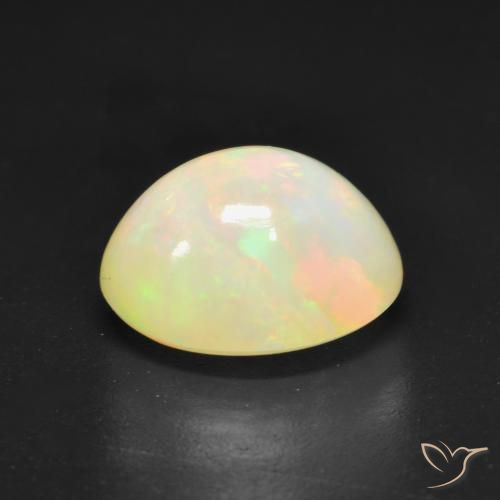 2.90克拉天然蛋白石，椭圆形，半透明