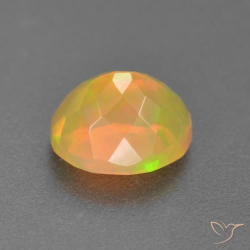 1.32克拉天然蛋白石，椭圆形，半透明