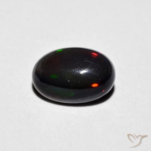 0.48ct 天然 彩色 蛋白石, 椭圆形, 不透明