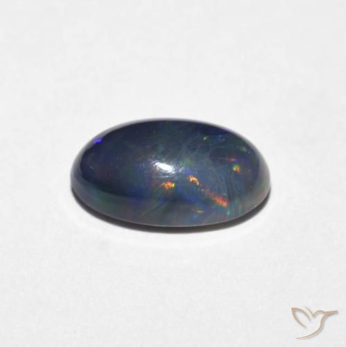0.72克拉天然蛋白石，椭圆形，不透明