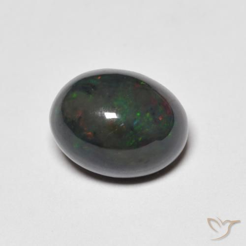 1.62ct 天然 彩色 蛋白石, 椭圆形, 不透明